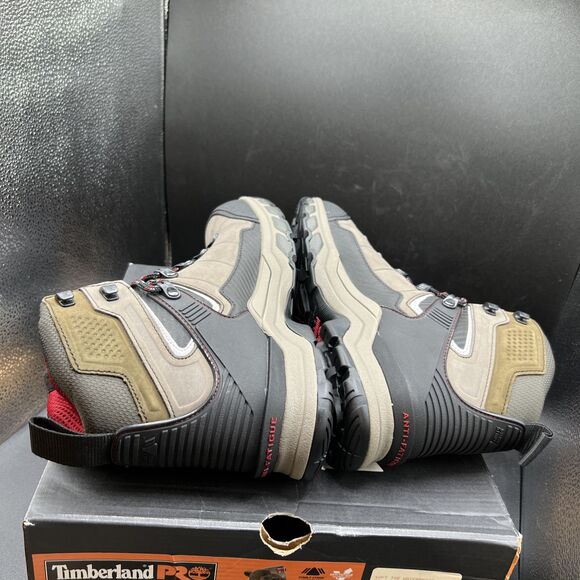 Timberland Pro Men’s Size 8 M HYPERCHARGE Soft Toe TB0A24PX-214 Waterproof Boots - Picture 8 of 11